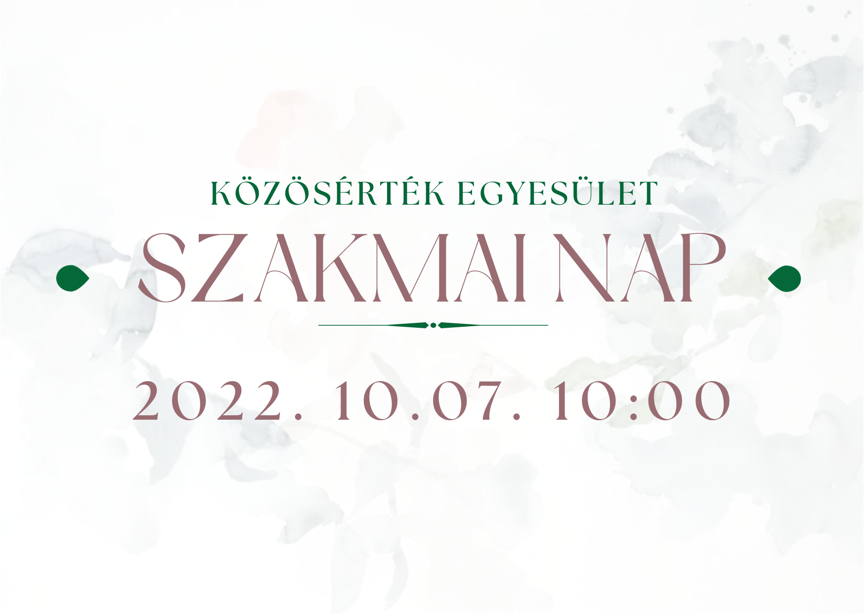 SZAKMAI NAP-Meghívó